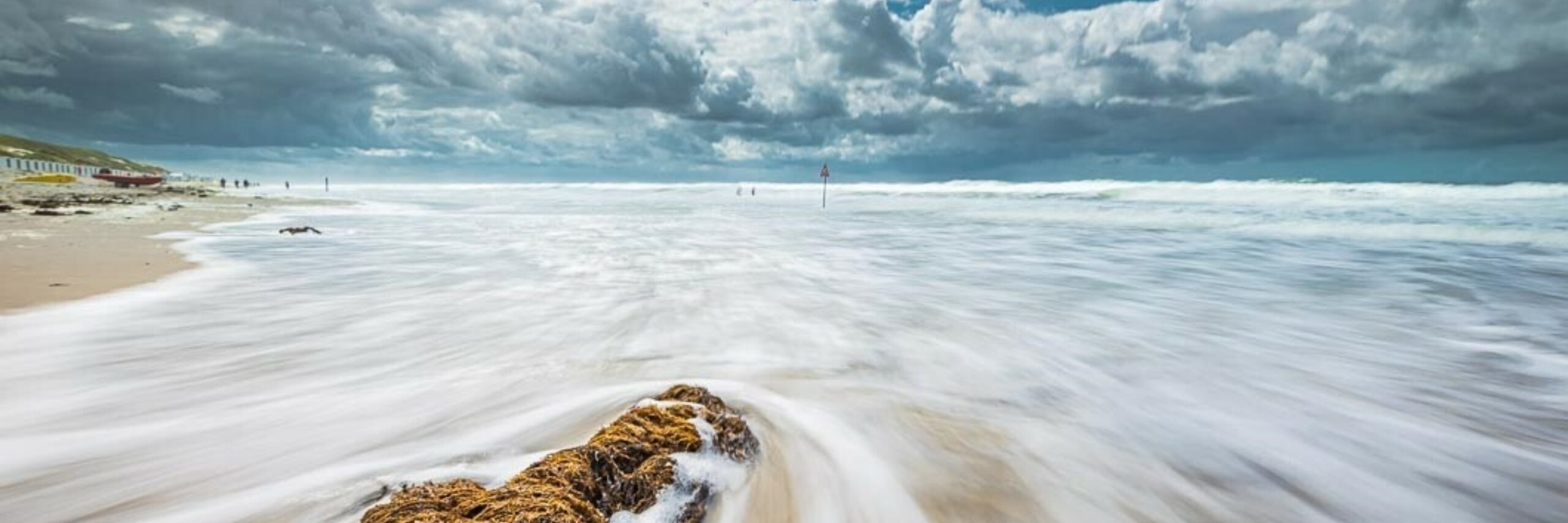 De zee met lange sluitertijd VVV Texel fotograaf Iris Borst