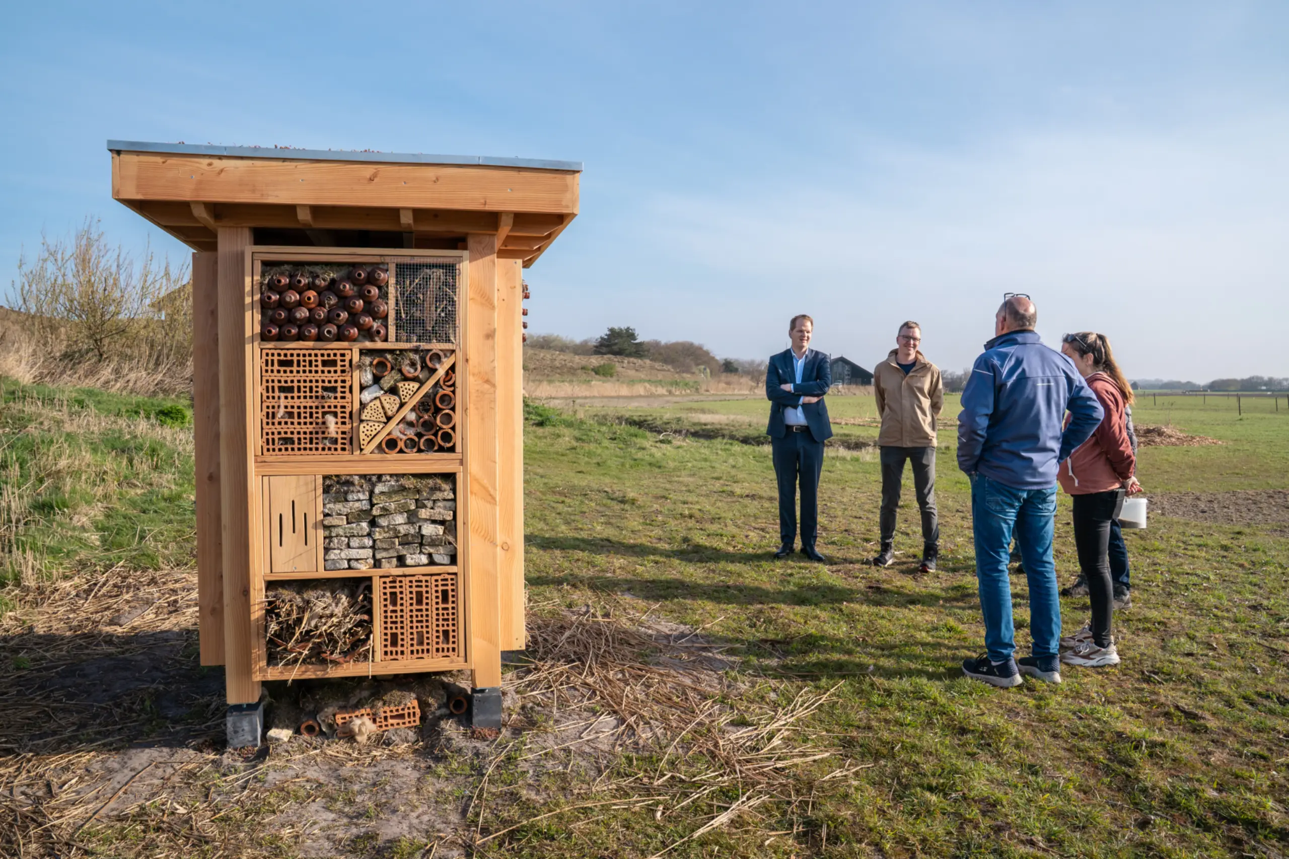 Het nieuwe insectenhotel