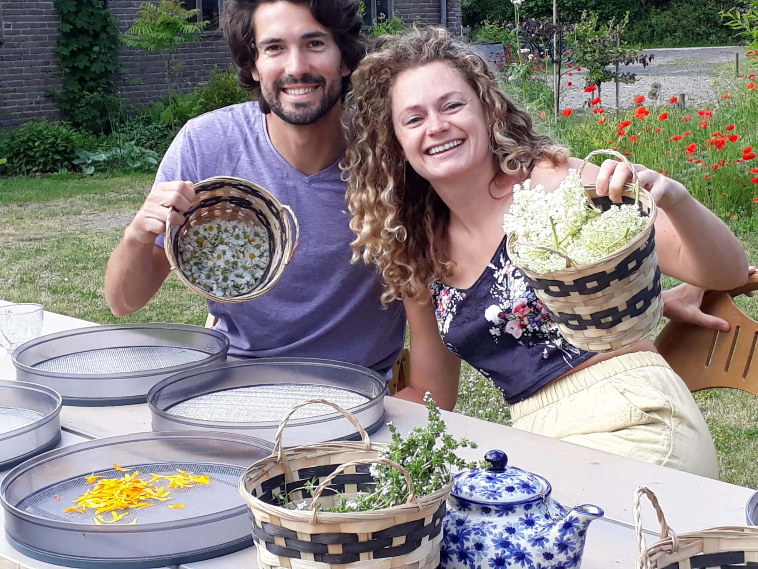 Thee maken bij Natuur Goed