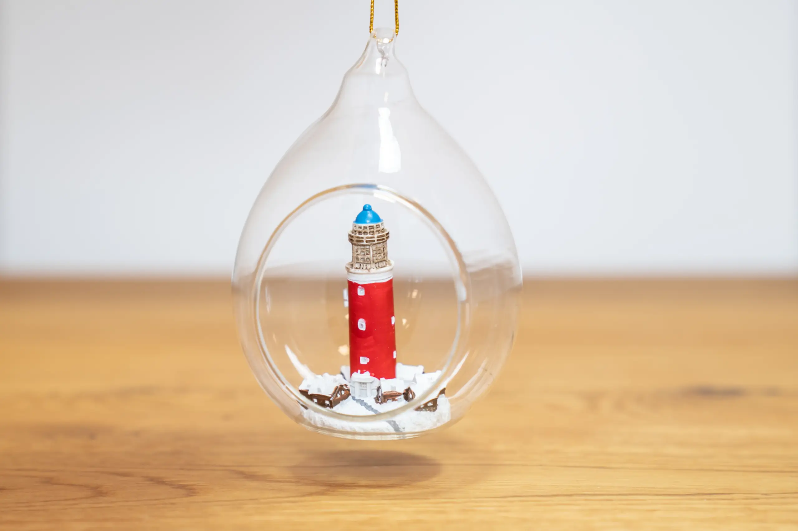 Kerstbal vuurtoren