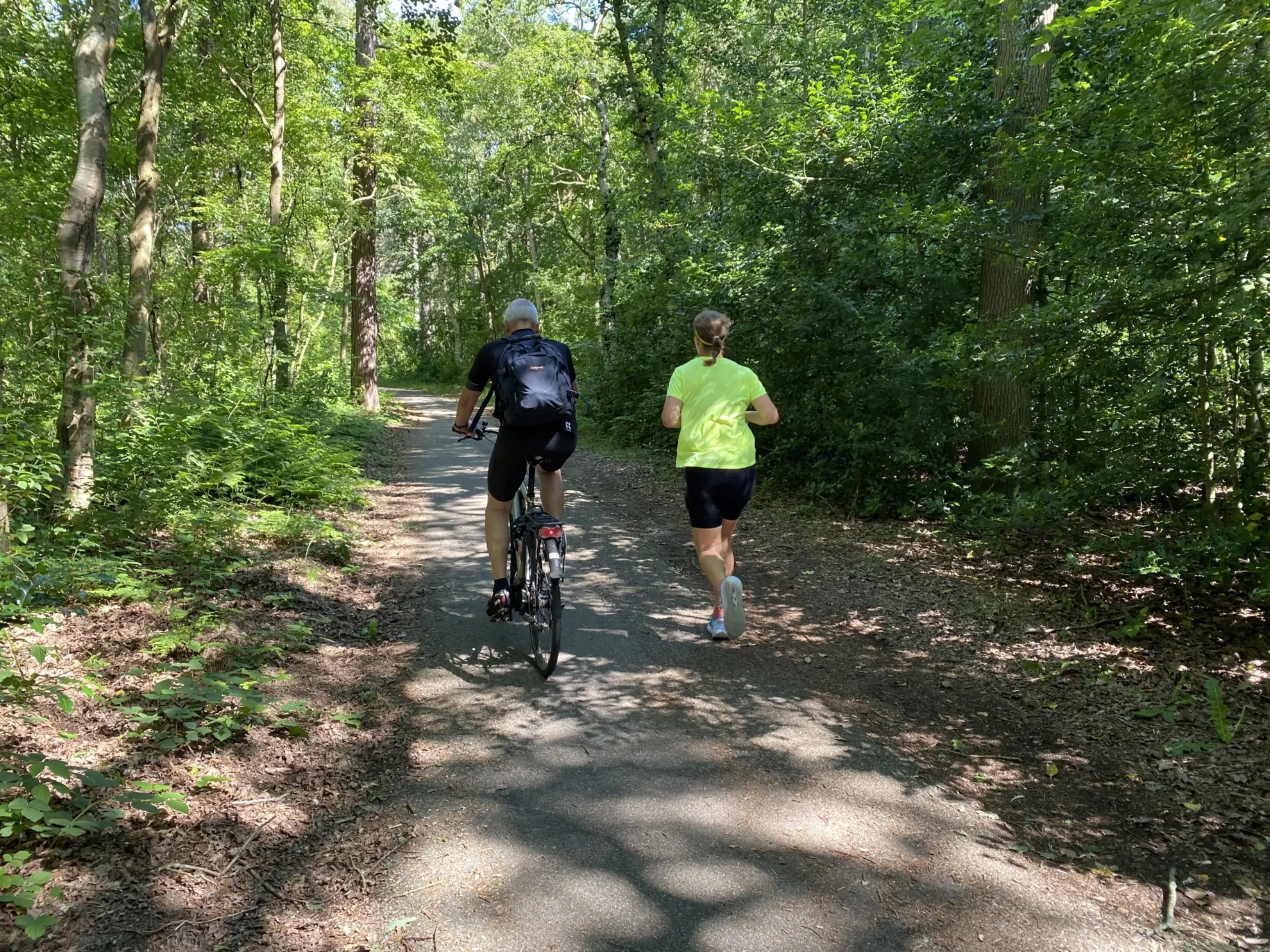 Thijsseroute Hardlopen en fietsen