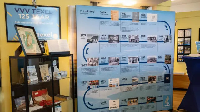 Expositie 125 jaar VVV Texel
