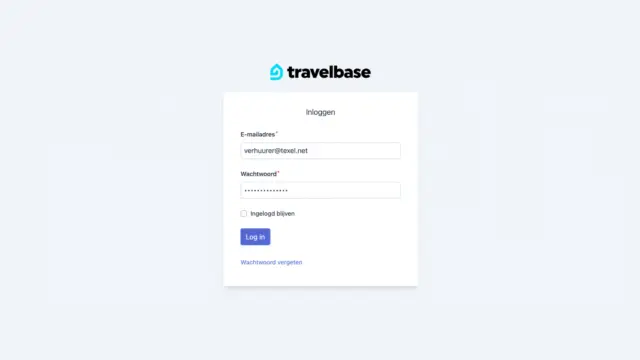 Travelbase login