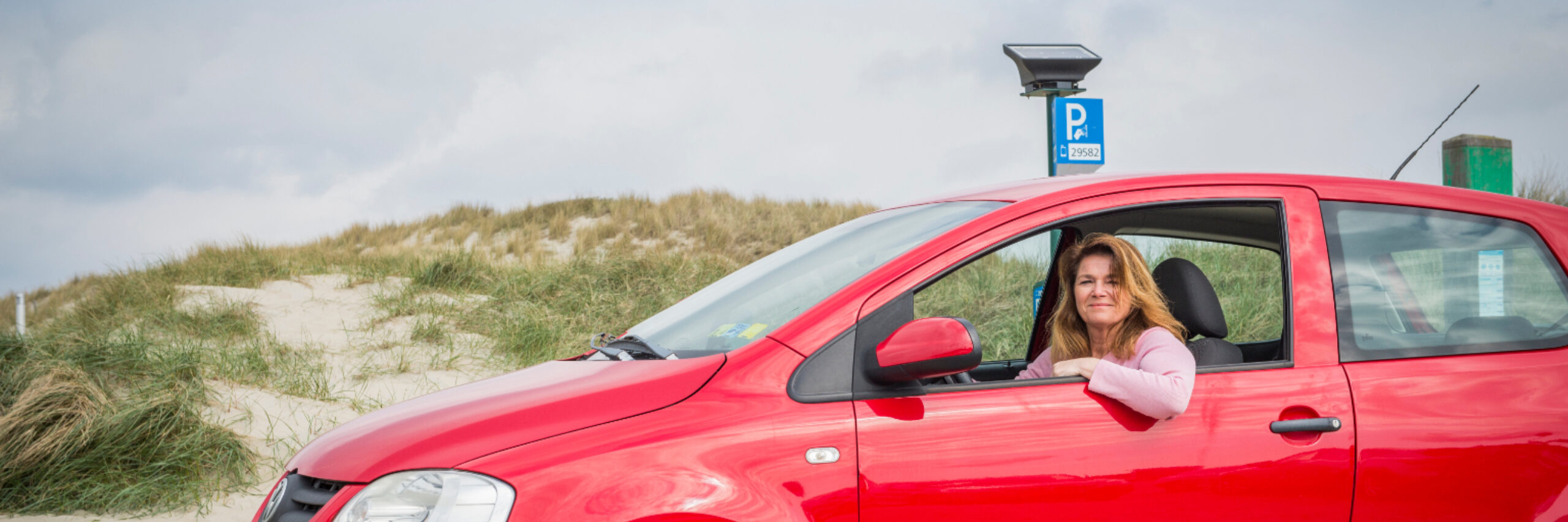 Parkeren met het Texel evignet VVV Texel