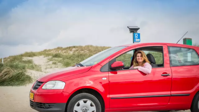 Parkeren met het Texel evignet VVV Texel