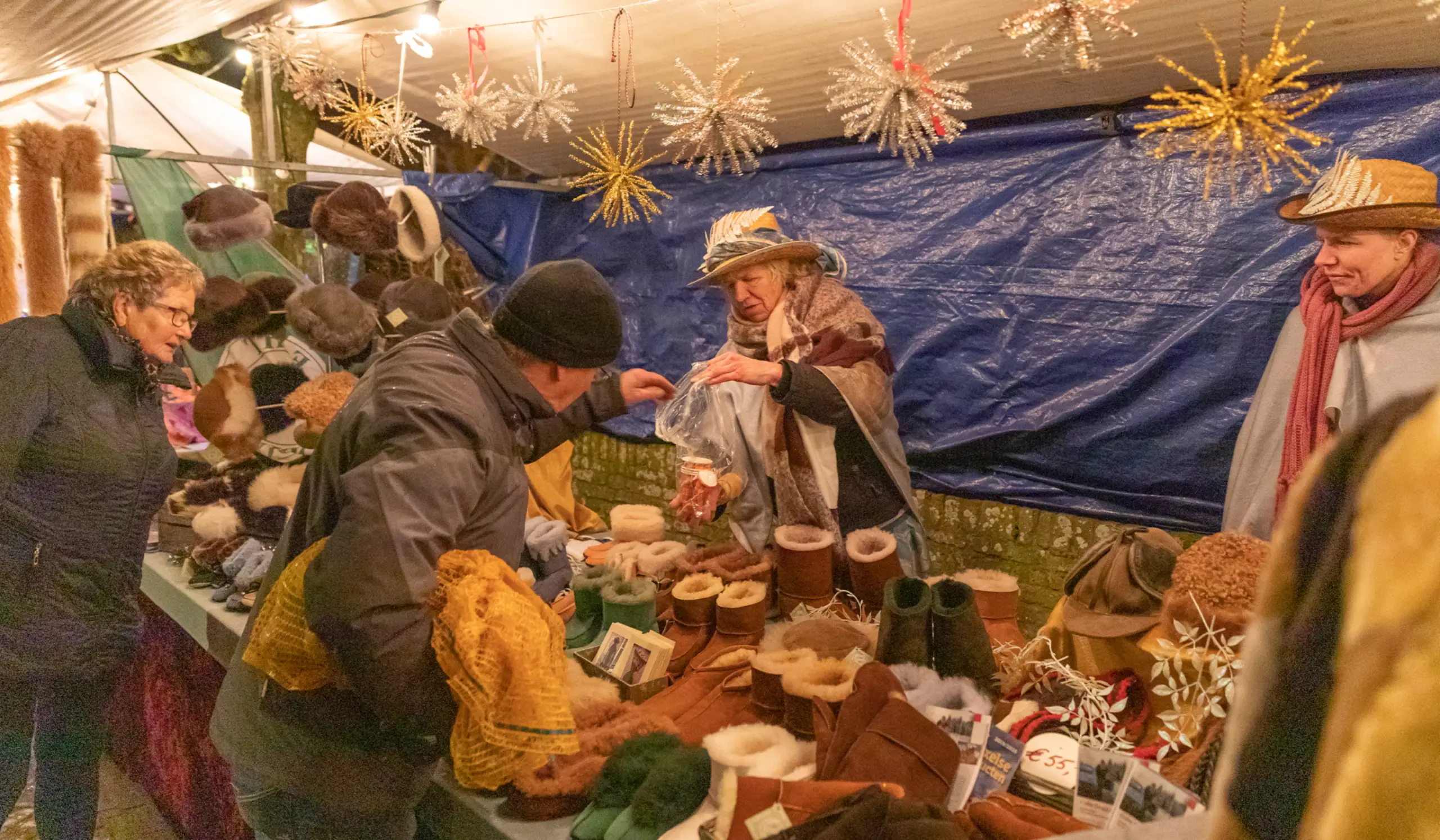 Christmas market Oosterend