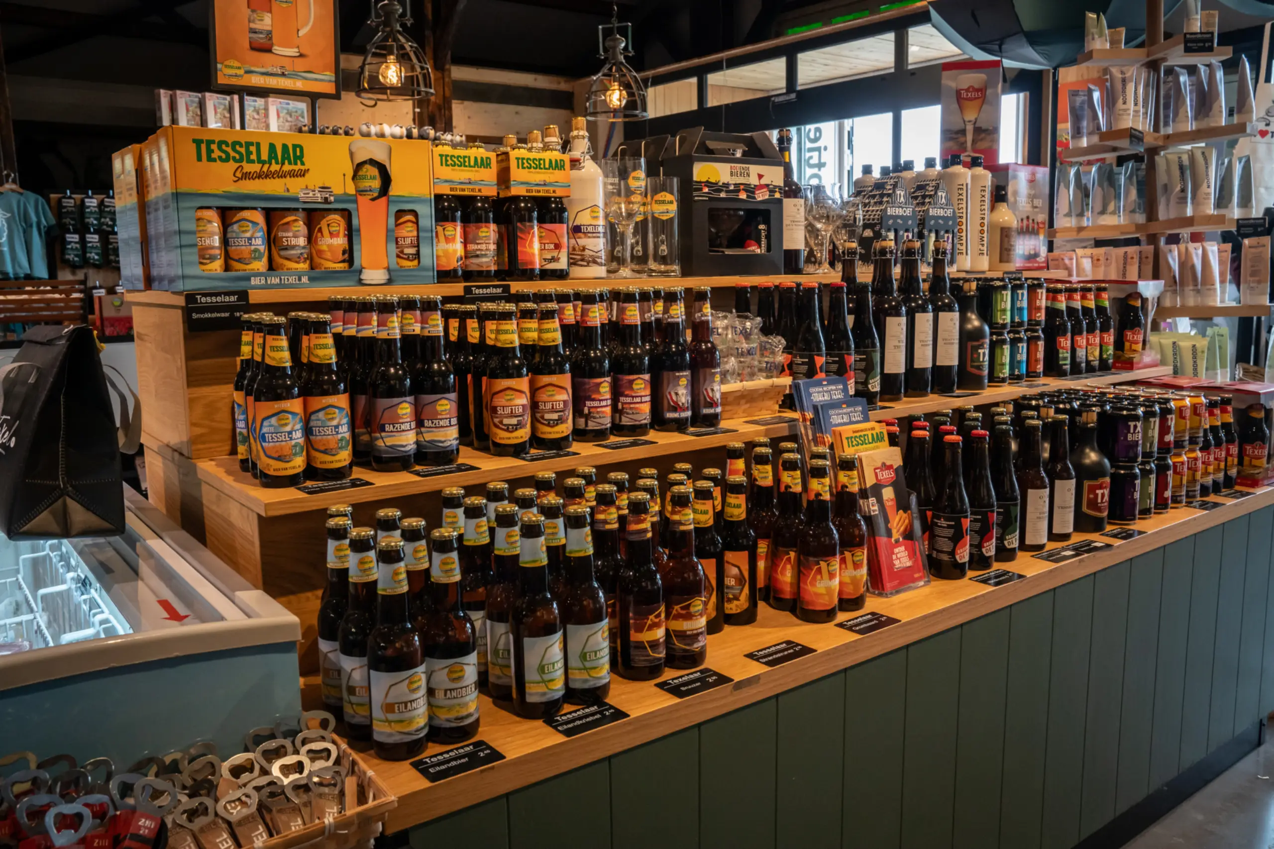 Texelse drankjes bij De Texelse Boerderijwinkel