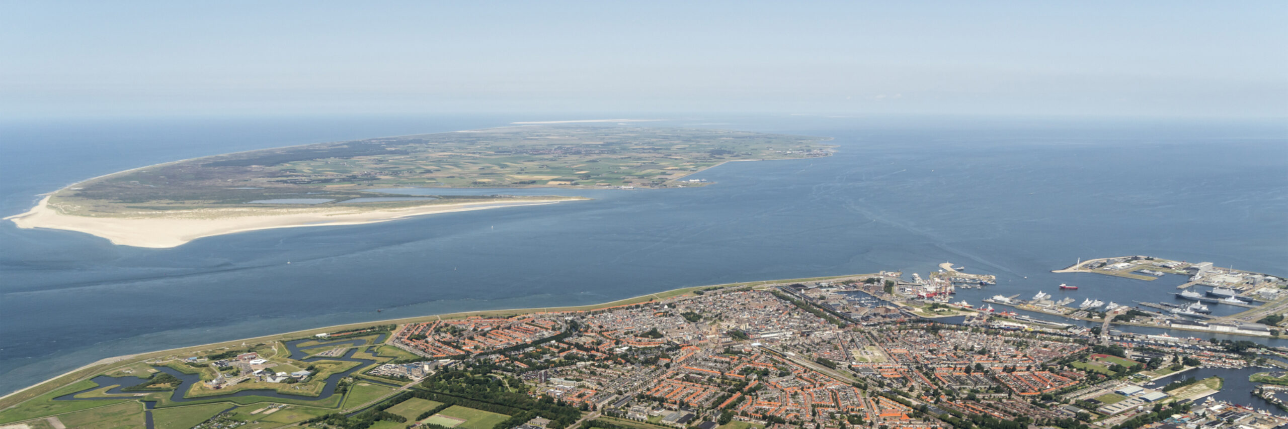 Marsdiep vanaf Den Helder