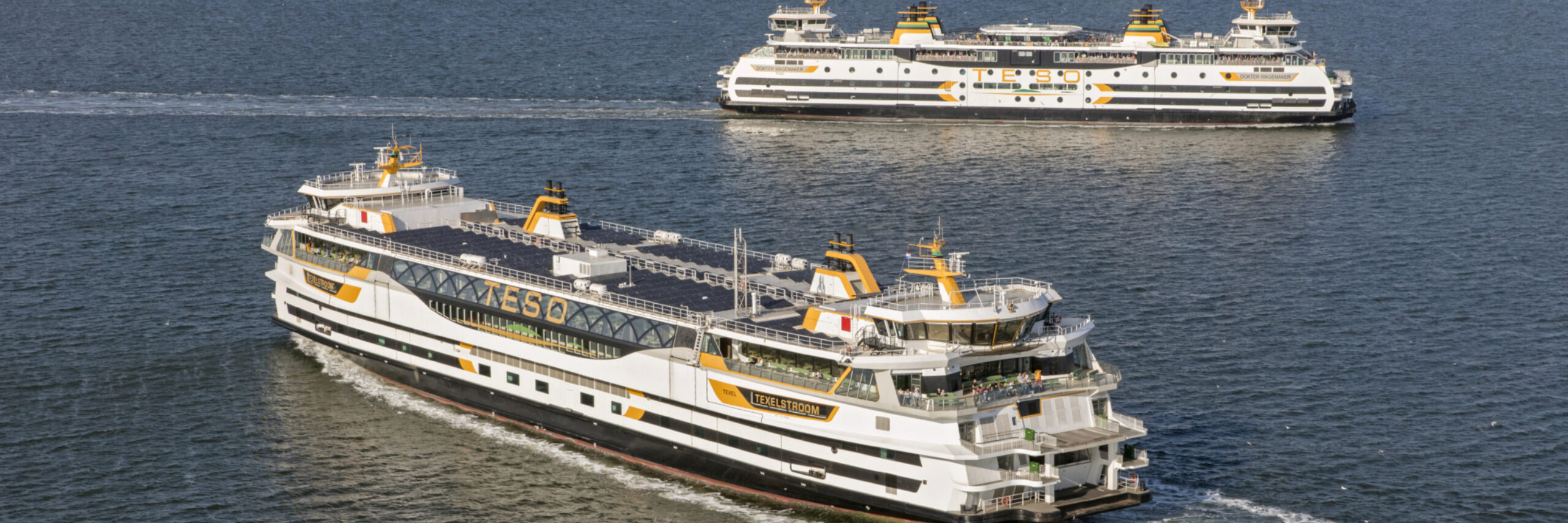 Veerdienst elk half uur dankzij de Texelstroom en Wagemaker VVV Texel