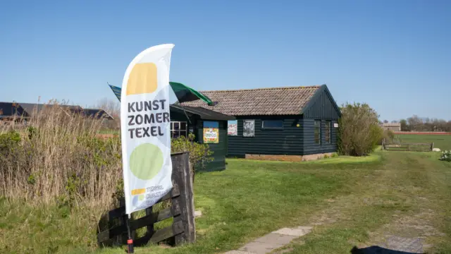Kunst Zomer Texel vlag VVV00925