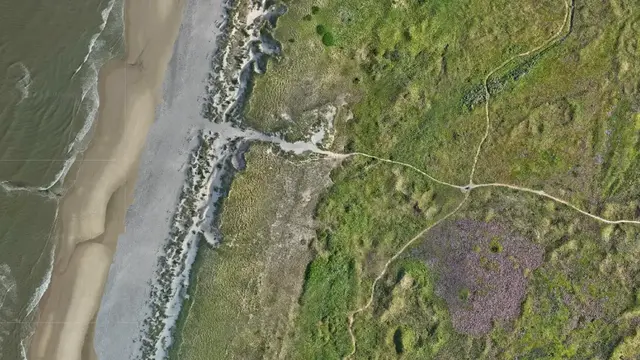 Inkeping Westerduinen foto van Staatsbosbeheer geen gebruiksrecht