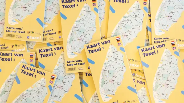 Wandelkaart van Texel VVV00311 2