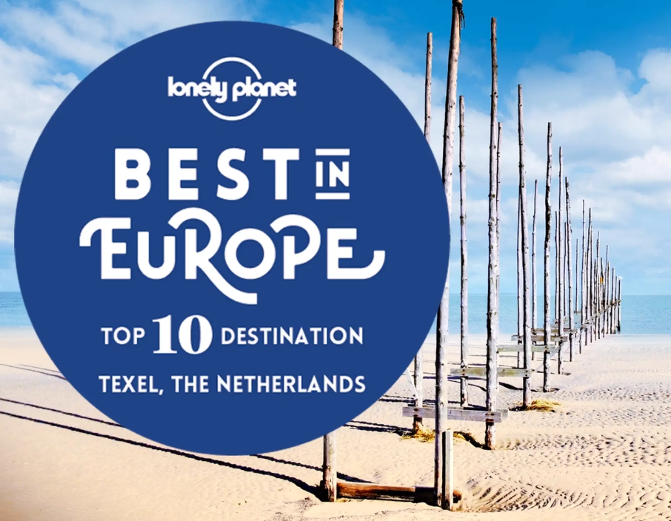Beste bestemming in Europa Lonely planet VVV Texel