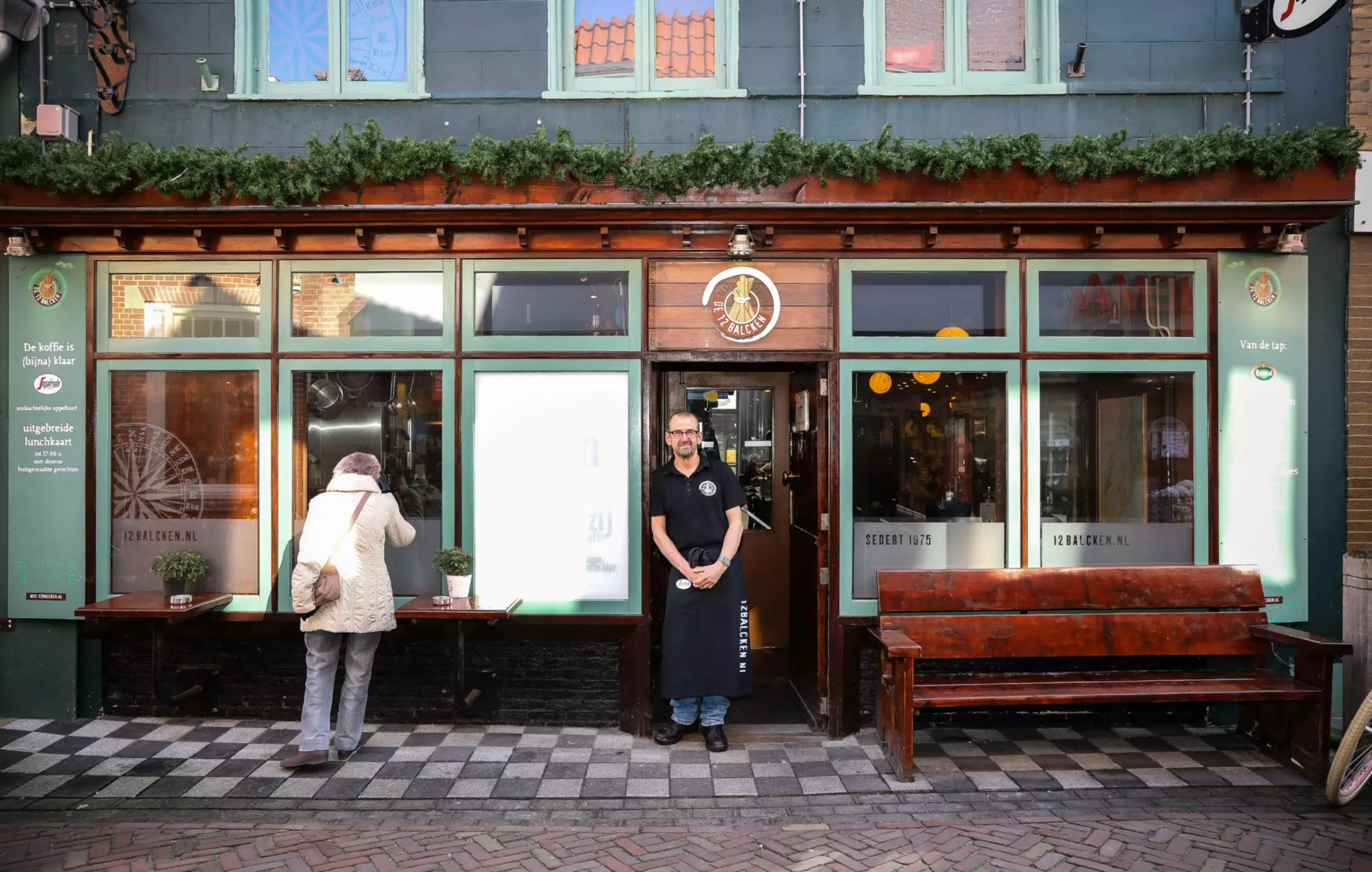 De 12 Balcken vooraanzicht pand