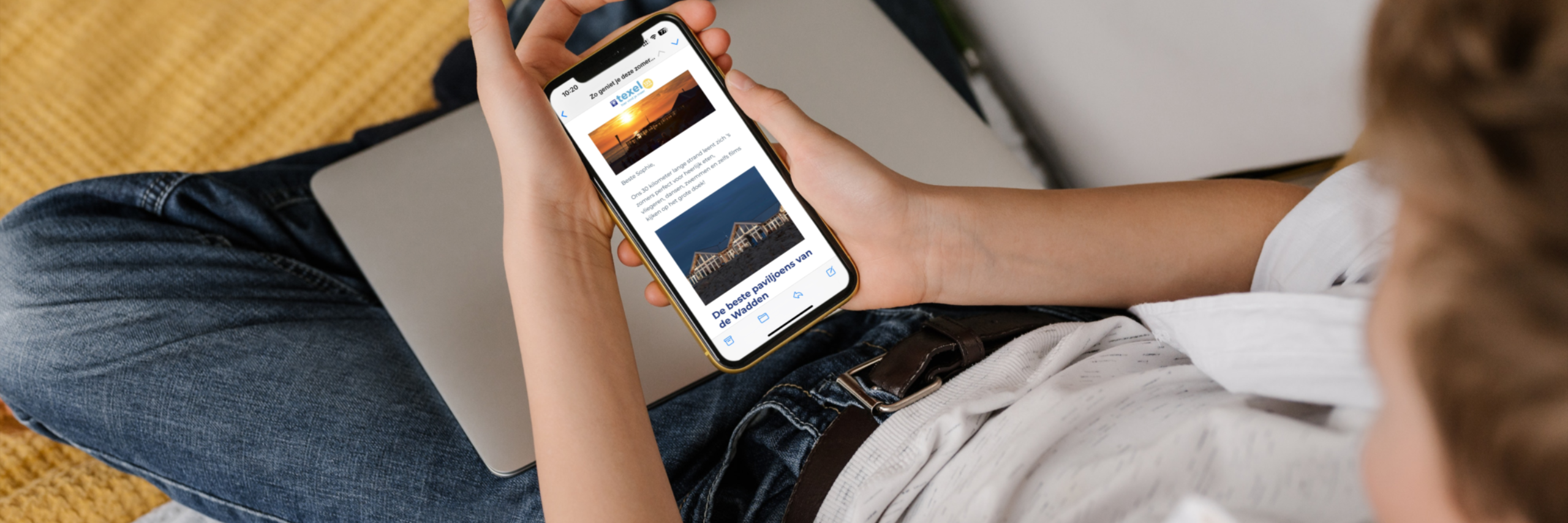 Nieuwsbrief mockup
