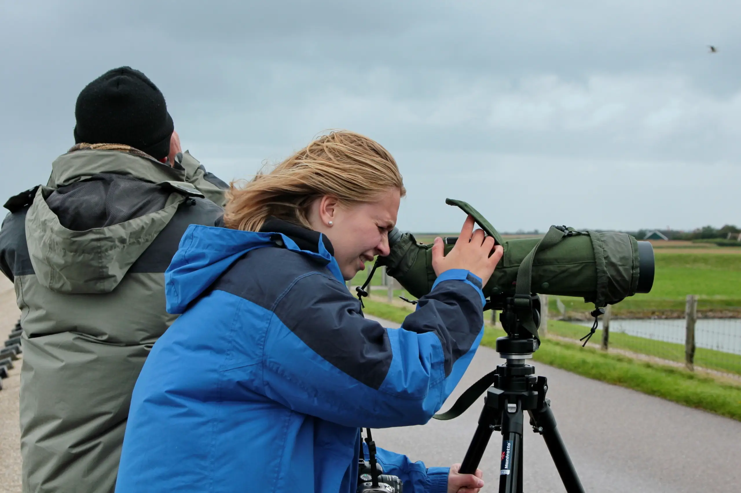 Vogelkundler auf Texel