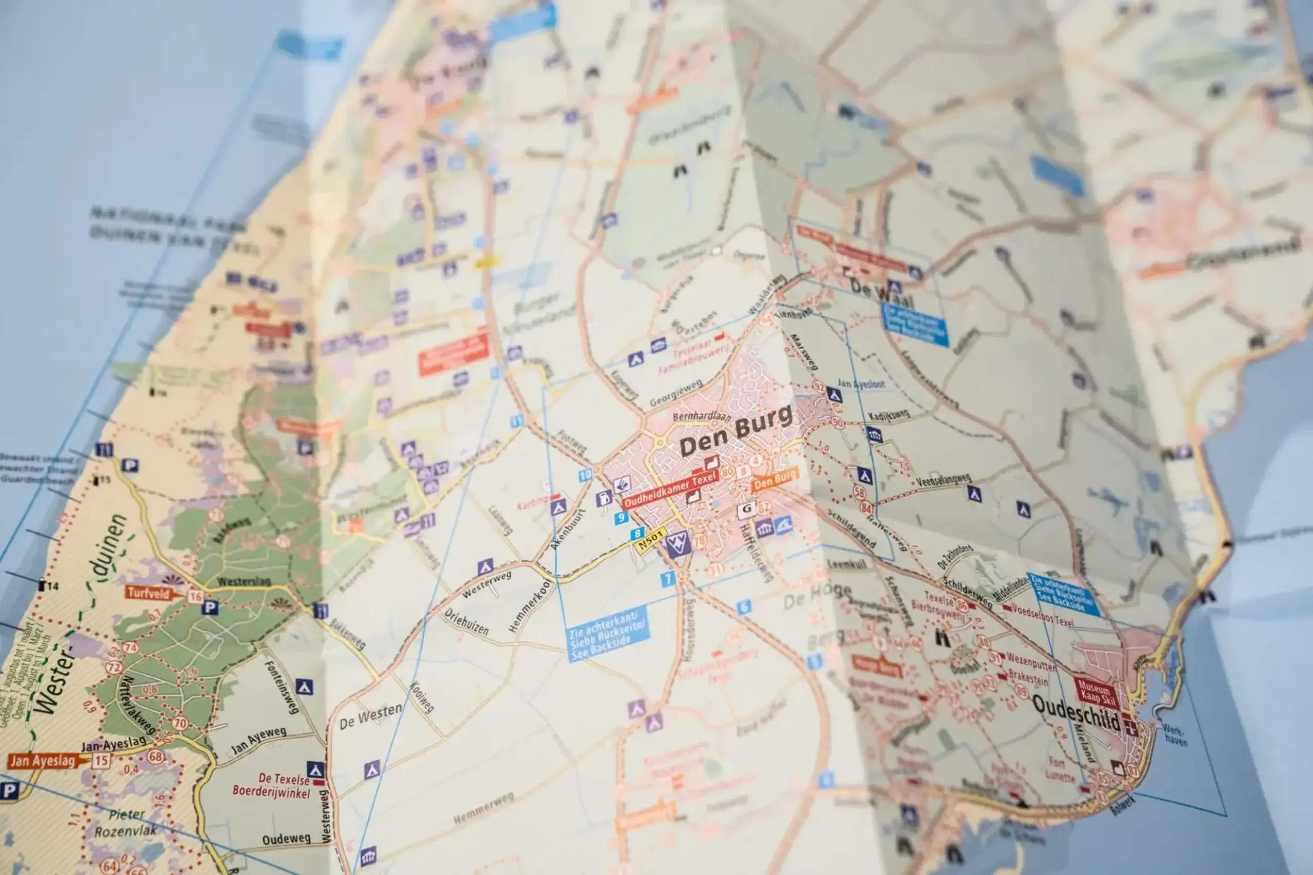 Map of Texel