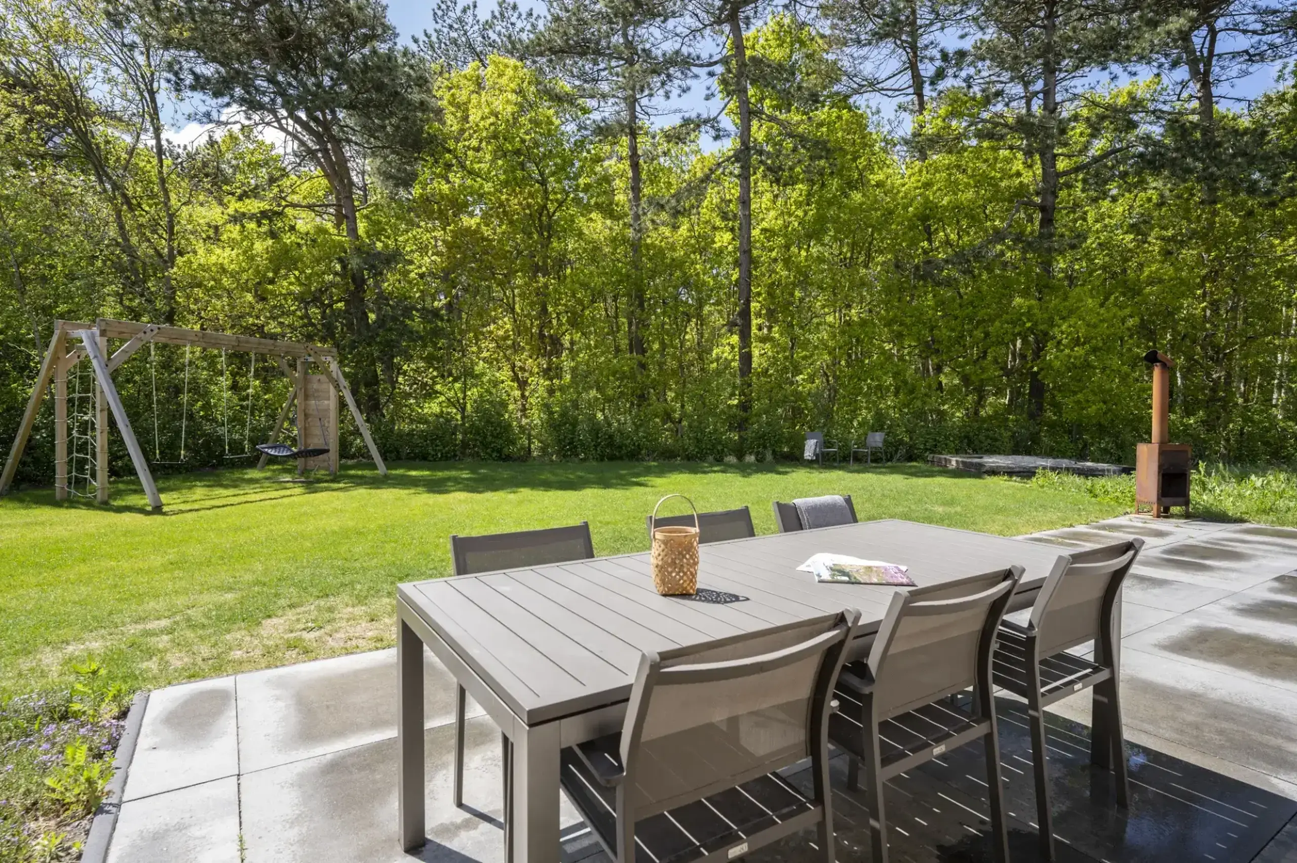 Ferienhaus mit Waldgarten