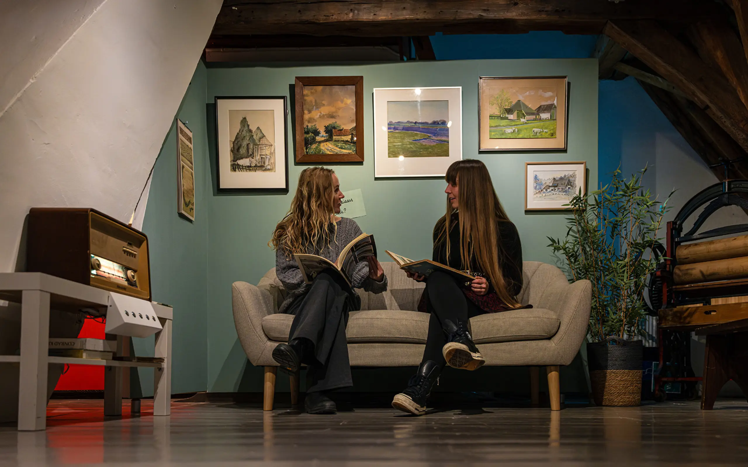 Tijdelijke tentoonstelling Boven de Bank