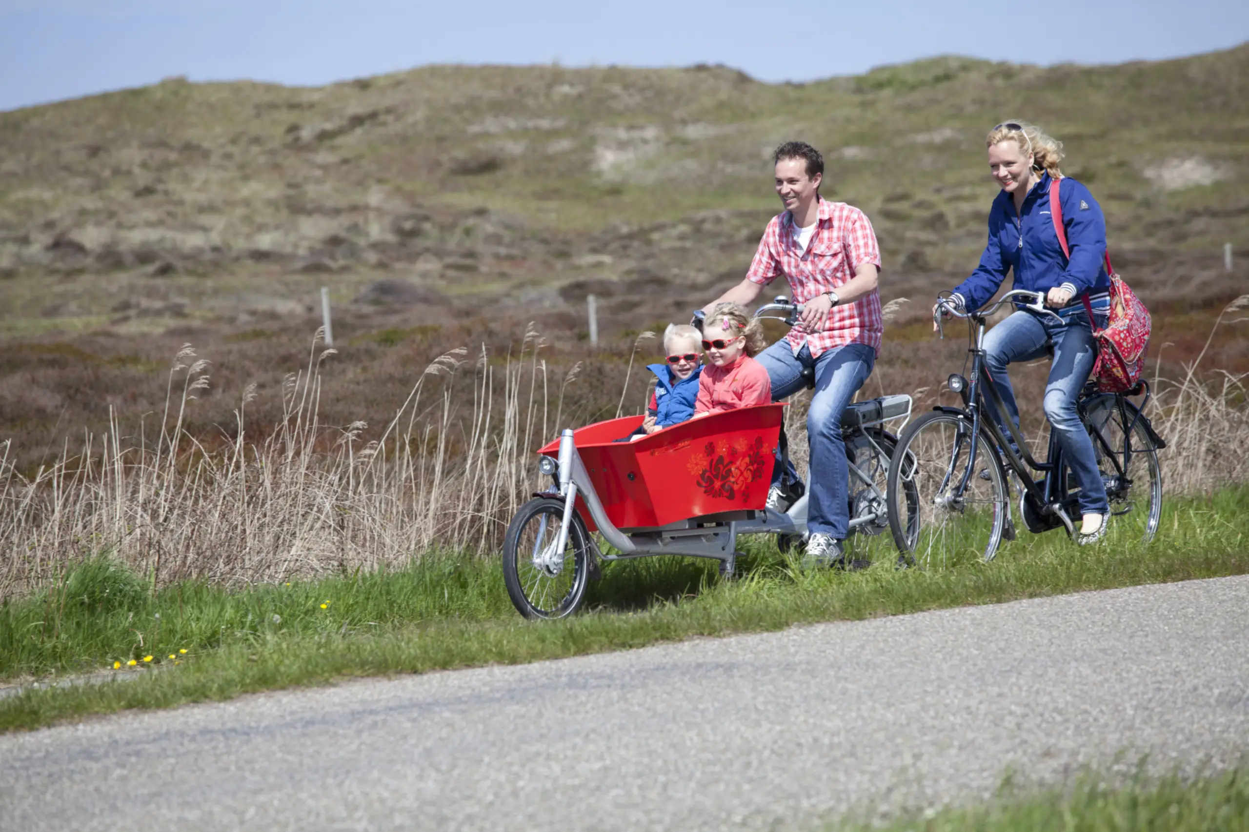 Radfahren im Düne